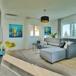 别墅 Luxury Sea View Biograd 比奥格勒·纳·莫鲁